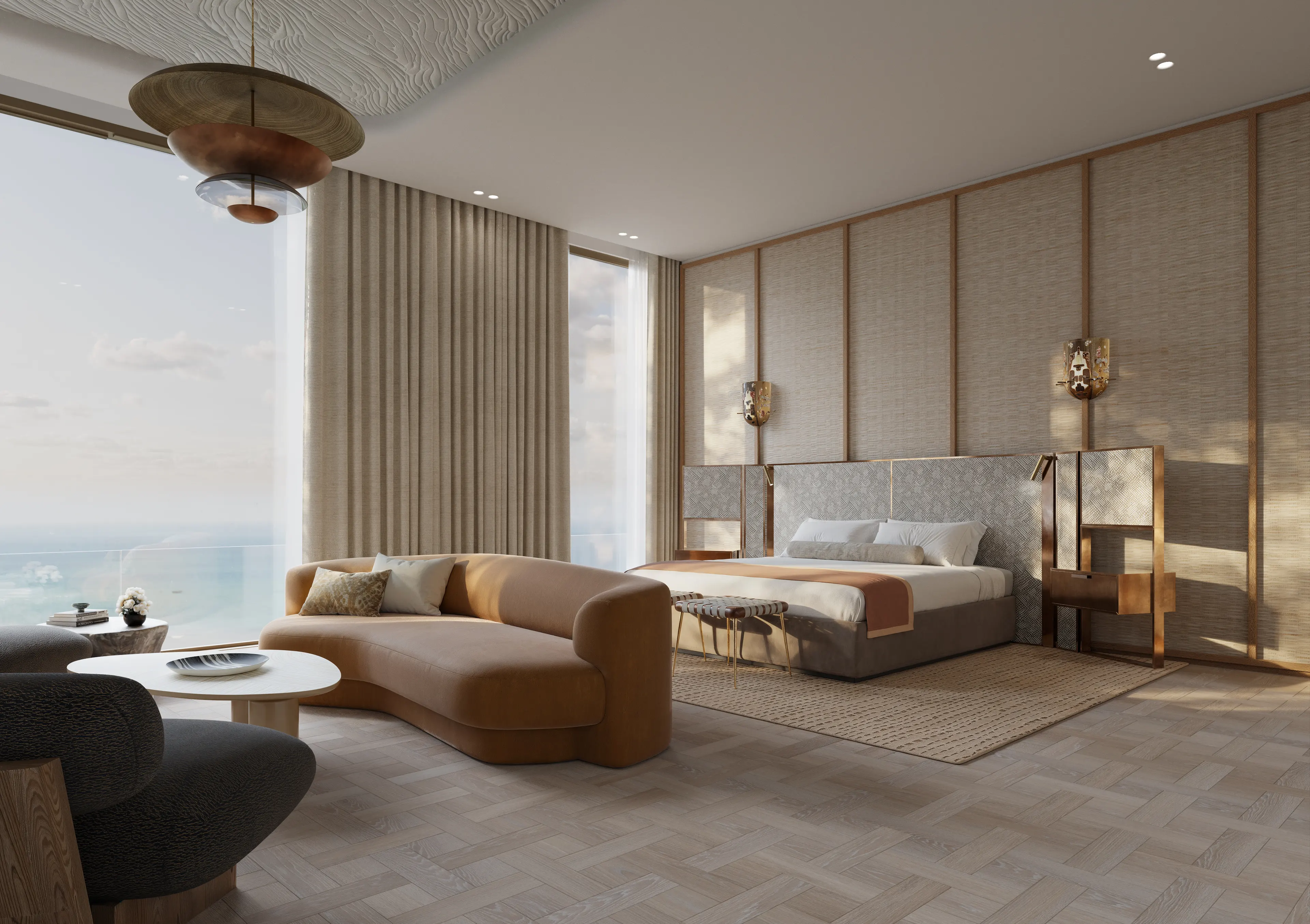 Life, the master bedroom